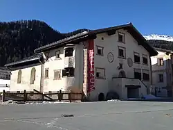 Chasa Jaura in Valchava: einst Sitz der Münstertaler Familie Capol, heute Talmuseum