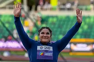 Weltmeisterin Chase Ealey