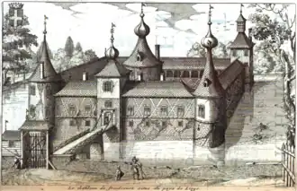 Schloss Froidcourt in Stoumont, 1626