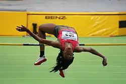 Chaunte Lowe wurde Olympiafünfte