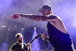 Alex Koehler und im Hintergrund David Flinn