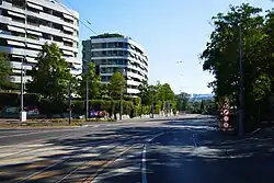 Wohnblocks im Tivoli-Quartier (Route de Chancy 8 und 10)