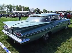 Heckansicht einer Impala Hardtop-Limousine (1959)