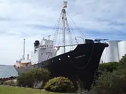 Walfänger, das Schiff Cheynes IV am Museum