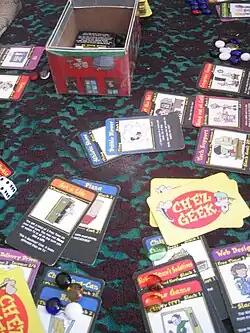 Spielsituation mit einigen Karten