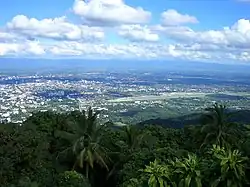 Ausblick vom Wat Doi Suthep über Chiang Mai