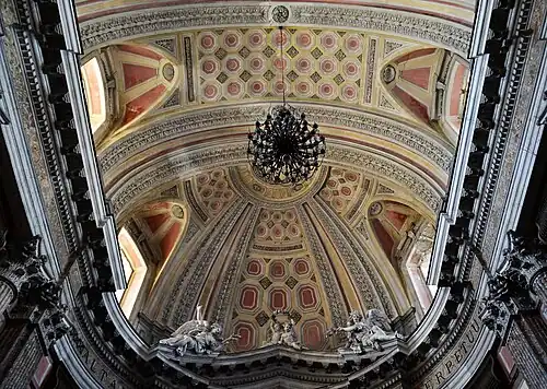 Deckengewölbe in der Apsis