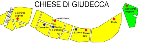 Die Kirchen der Giudecca