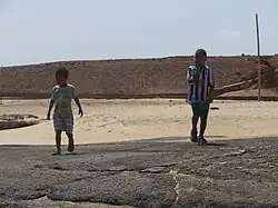 Kinder auf der Insel Sal