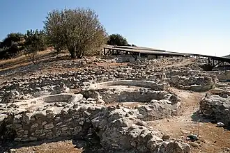 Die Ausgrabungsstätte Choirokoitia