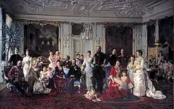 Christian IX. mit Familie (1886)