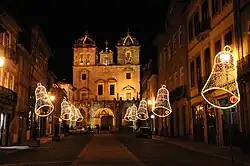 Weihnachten 2010 vor der Kathedrale von Braga