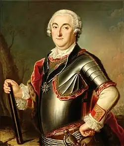 Generalmajor von Stille, 1750