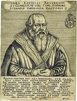 Christoph Stymmelius, Doktor der Theologie (Signatur FF)
