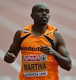 Churandy Martina Rang fünf in 10,09 s