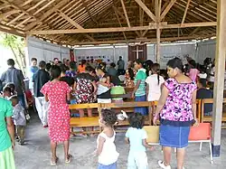 Messe in der Kirche von Sidara (2011)