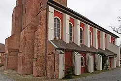 Südwestansicht der Fassade