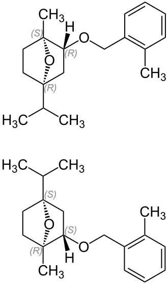 Strukturformel von Cinmethylin