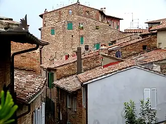 Traditionelle Häuser in der Altstadt