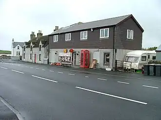 Blick entlang der Hauptstraße