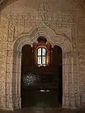 Seilstab als Portaleinfassung, Hieronymuskloster, Lissabon (16. Jh.)