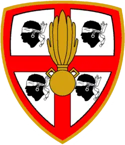 Wappen der Granatieri di Sardegna Brigade