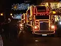 Freightliner Classic als Coca-Cola-Weihnachtstruck