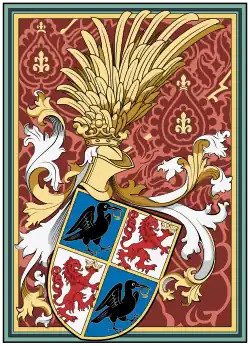 Halber Flug nach rechts gewendet (Johann Hunyadi)