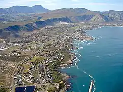 Luftaufnahme von Hermanus