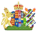 Königliches Wappen von Catherine Parr