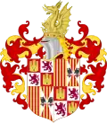 Wappen von Ferdinand II. (1479–1492)