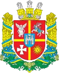Wappen der Oblast Schytomyr