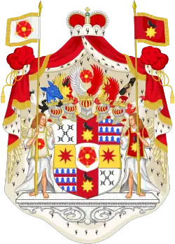 Großes Wappen des Fürstentums Lippe