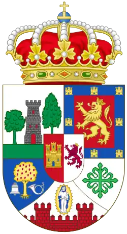 Wappen der Provinz Cáceres