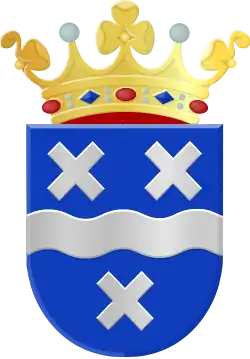 Wappen des Ortes Cromstrijen