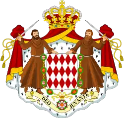 Wappen des Fürstentums Monaco