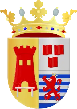 Wappen des Ortes Rijnwaarden