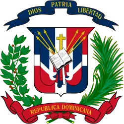 Wappen der Dominikanischen Republik