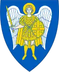 Wappen des Fürstentums Kiew mit dem Erzengel Michael
