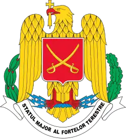Wappen der rumänischen Landstreitkräfte