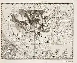 Darstellung als Michael im Coelum Stellatum Christianum