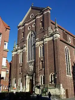 Coesfeld, Jesuitenkirche, Fassade