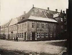 Collettgården J. W. Cappelens Boghandel Piano & Orgel Lager und Wiederaufbau im Museum