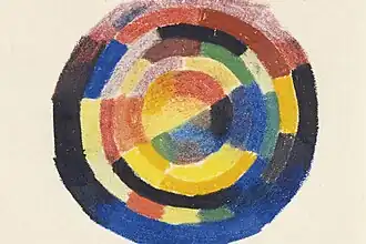 August Macke. Farbenkreis. 1913–1914.