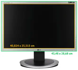 Computer-Monitor „LG L194WT-SF“, 2007.