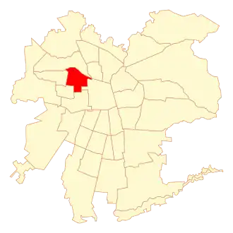 Lage von Quinta Normal in Groß-Santiago