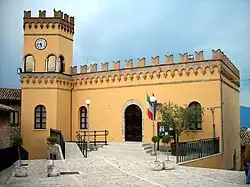 Das Rathaus von Giano dell’Umbria
