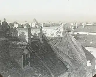 „Conqueror“ nach dem Absturz