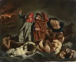 Édouard Manet: La Barque de Dante