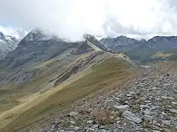 Blick zum Col de Sorebois.